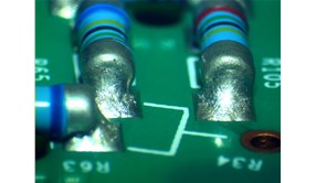The quantity of the tin paste affects the soldering quality of MELF resistors dramatically and obviously!