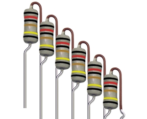 RG series high voltage metal glaze film resistors