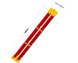 Ultra-high pulse load ceramic resistor modules